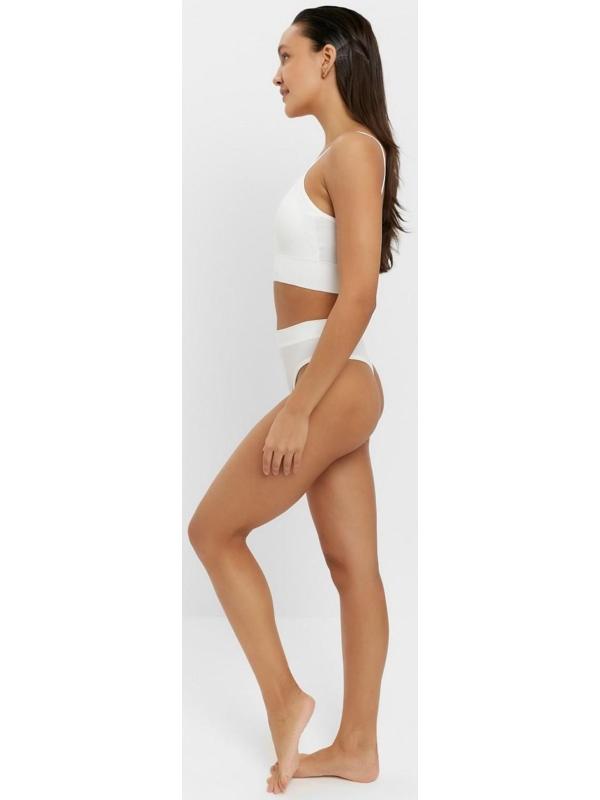 Комплект женский (топ, трусы) цвет белый, размер 42-44