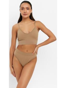 Комплект женский (топ, трусы) 118 цвет песочный, р-р 42-44