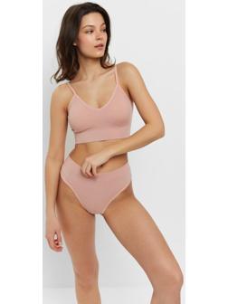 Комплект женский (топ, трусы) 118 цвет пудра, р-р 42-44
