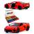 Металлическая машинка Kinsmart 1:36 «Chevrolet Corvette Stingray C8» KT5432D,12,5 см., инерционная / Красный