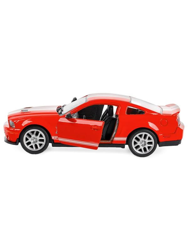 Металлическая машинка Kinsmart 1:38 «2007 Ford Shelby GT500» KT5310D инерционный / Красный