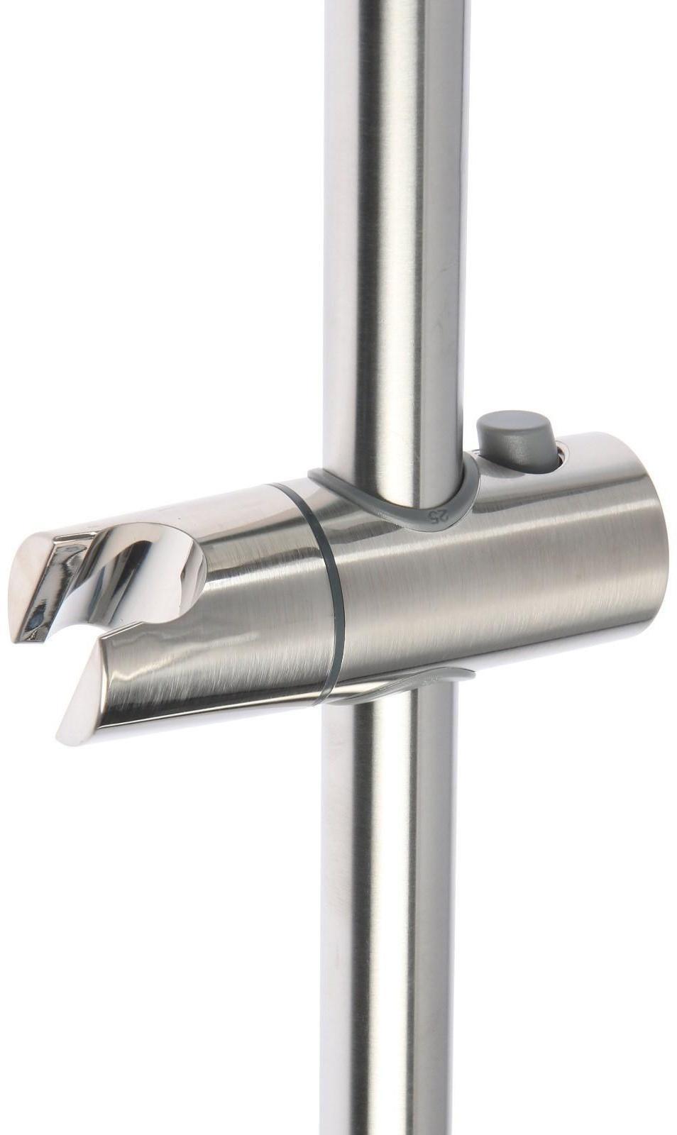 Душевая стойка Accoona A413, высота 665 мм, крепление для лейки, цвет хром