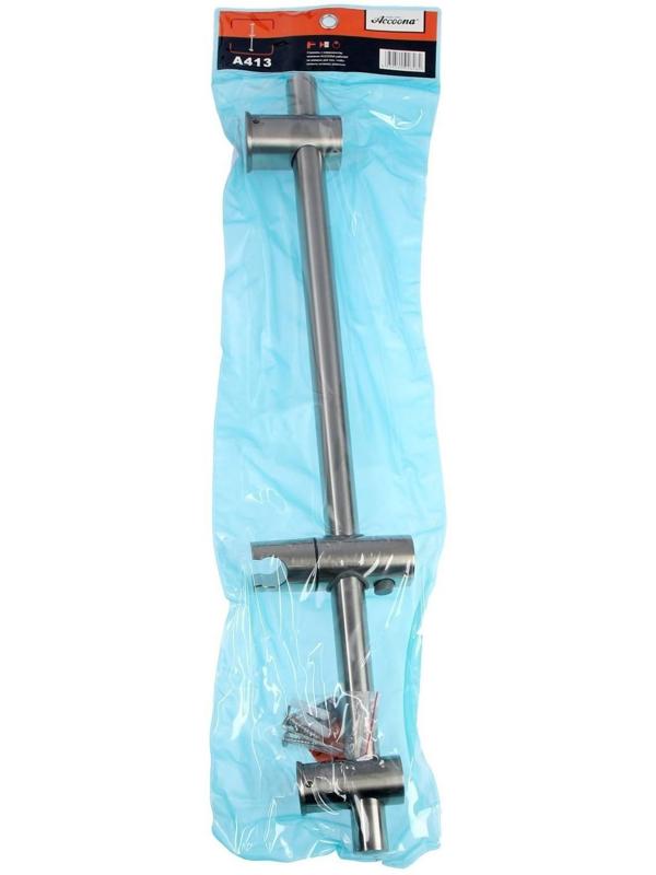 Душевая стойка Accoona A413, высота 665 мм, крепление для лейки, цвет хром