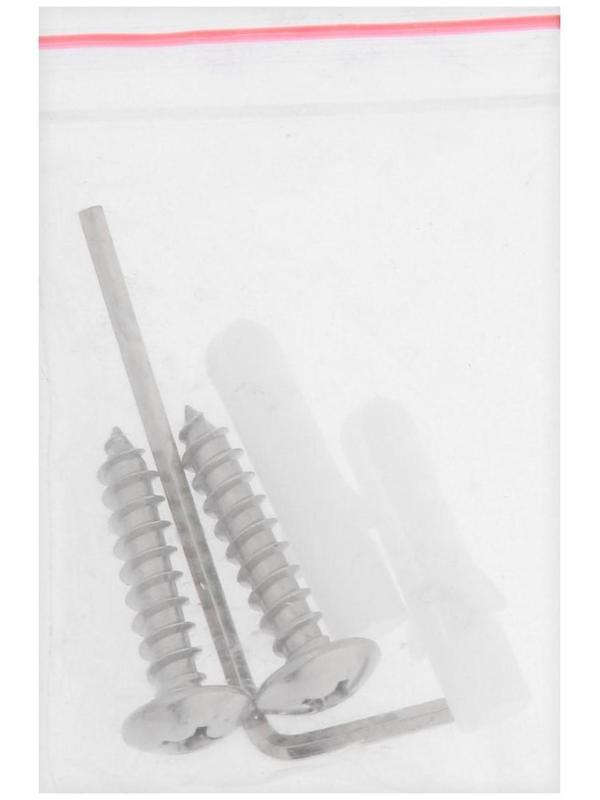 Душевая стойка Accoona A413, высота 665 мм, крепление для лейки, цвет хром