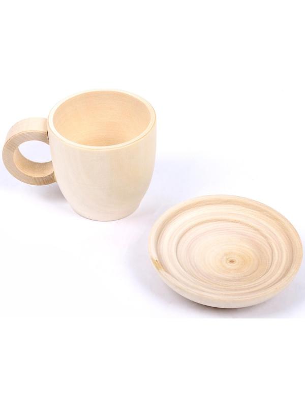 Модель из дерева «Чашка с блюдцем»