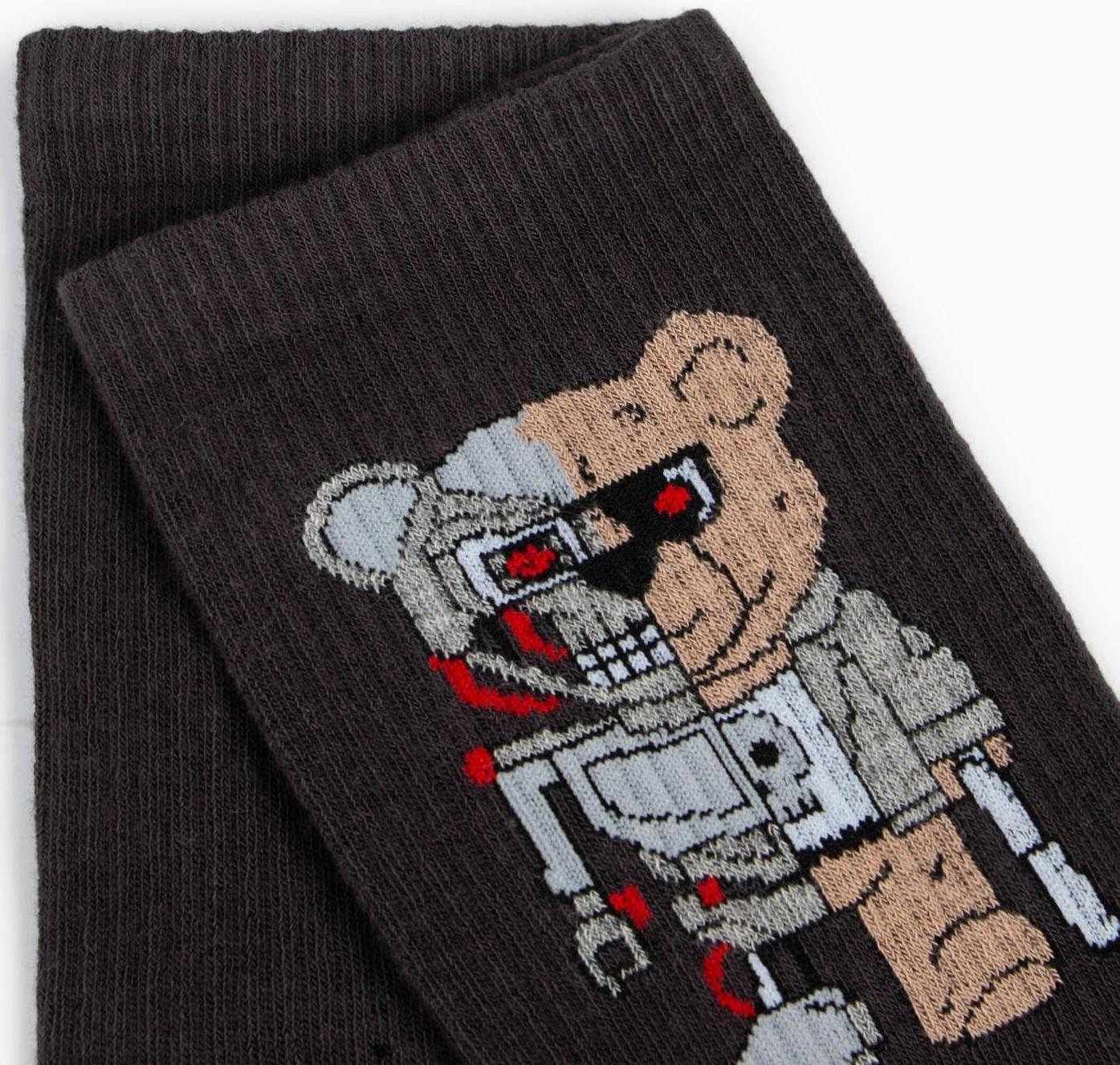 Носки мужские, цвет графитовый, размер 29-31 (45-47)