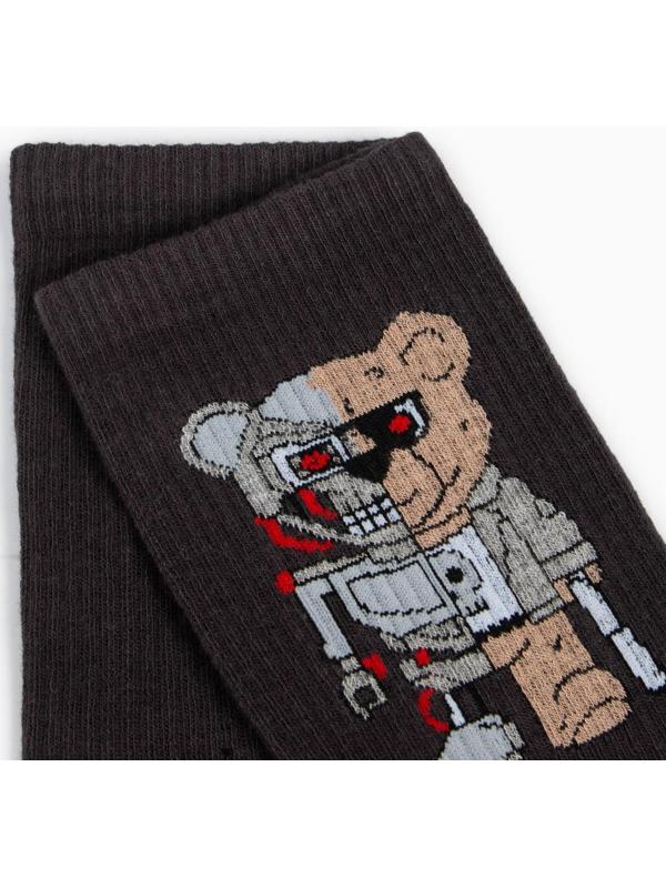 Носки мужские, цвет графитовый, размер 29-31 (45-47)