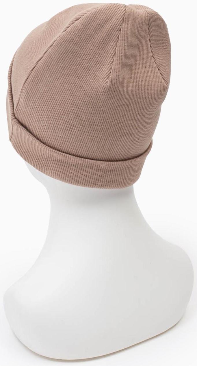 Шапка женская, цвет бежевый, размер 58