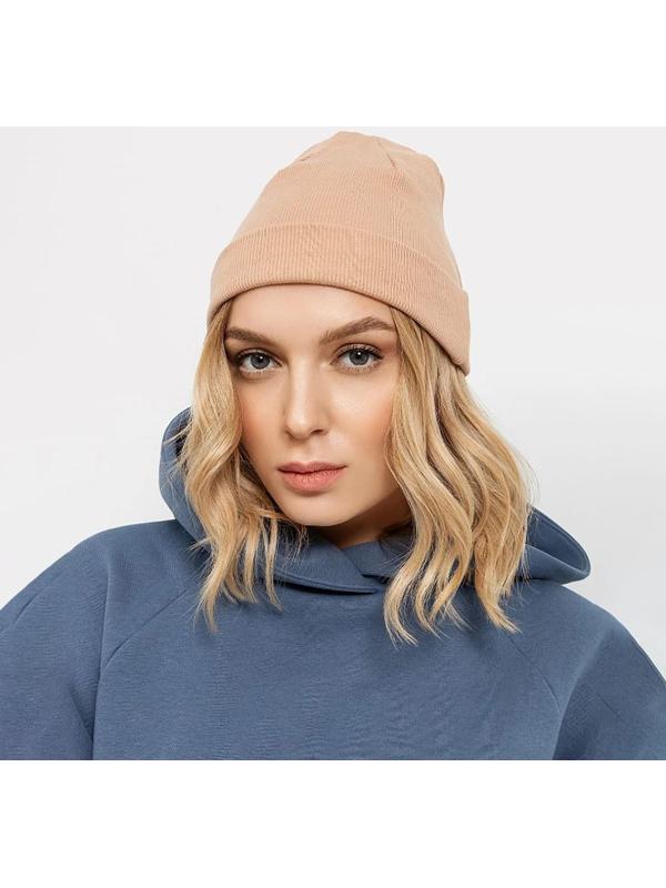 Шапка женская, цвет бежевый, размер 58