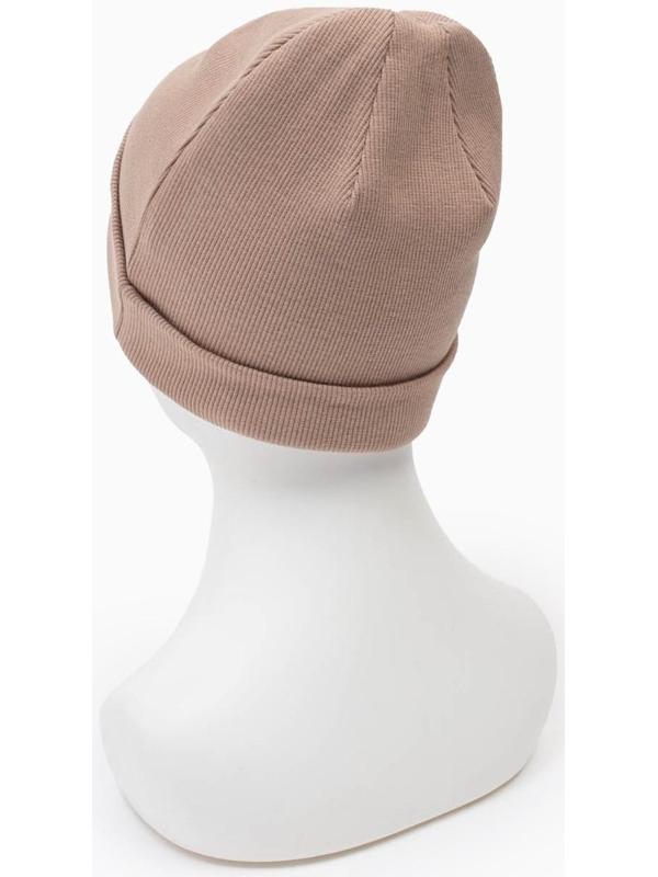 Шапка женская, цвет бежевый, размер 58