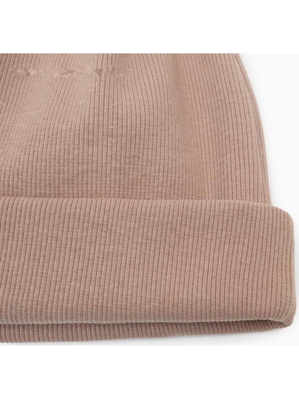 Шапка женская, цвет бежевый, размер 58