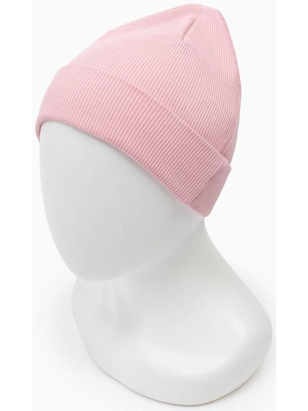 Шапка женская, цвет розовый, размер 58