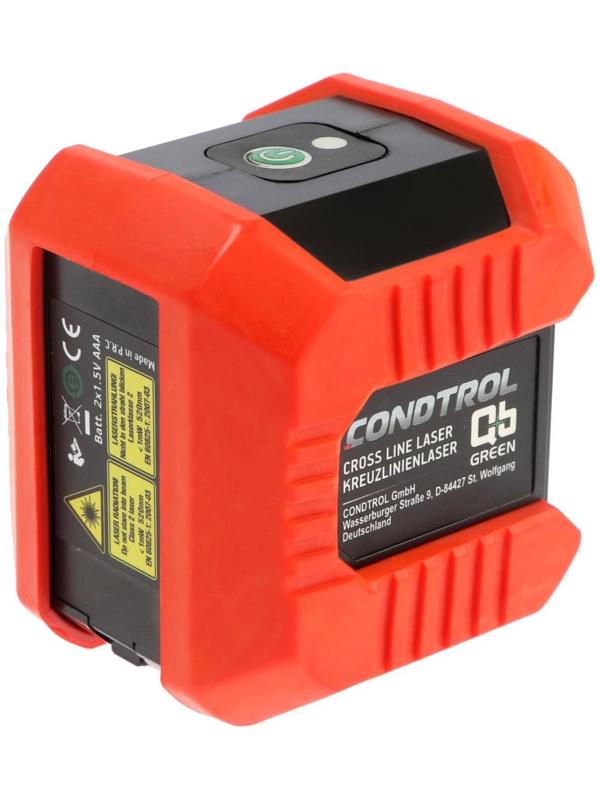 Нивелир лазерный CONDTROL QB Green 1-2-304, 20 м, ± 0.5 мм
