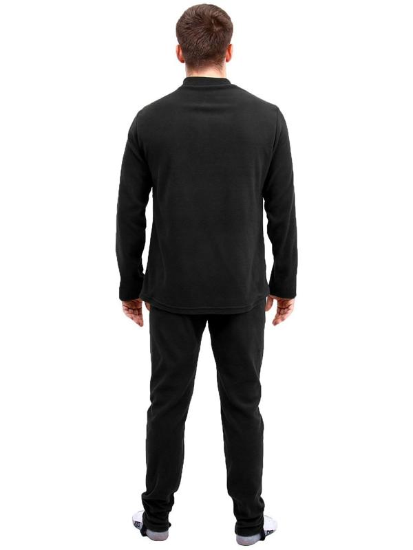 Термобелье мужское цвет черный рост 182 р-р52