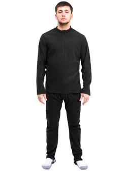 Термобелье мужское цвет черный рост 182 р-р54