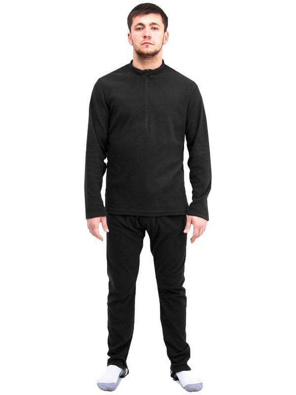 Термобелье мужское цвет черный рост 182 р-р54