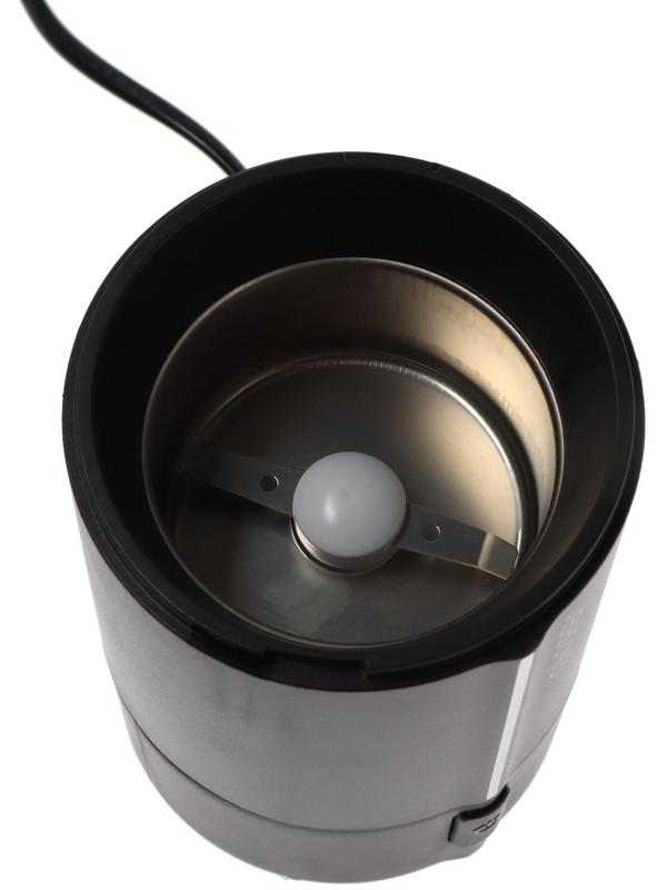 Кофемолка ENERGY EN-107, электрическая, ножевая, 150 Вт, 50 г, чёрная