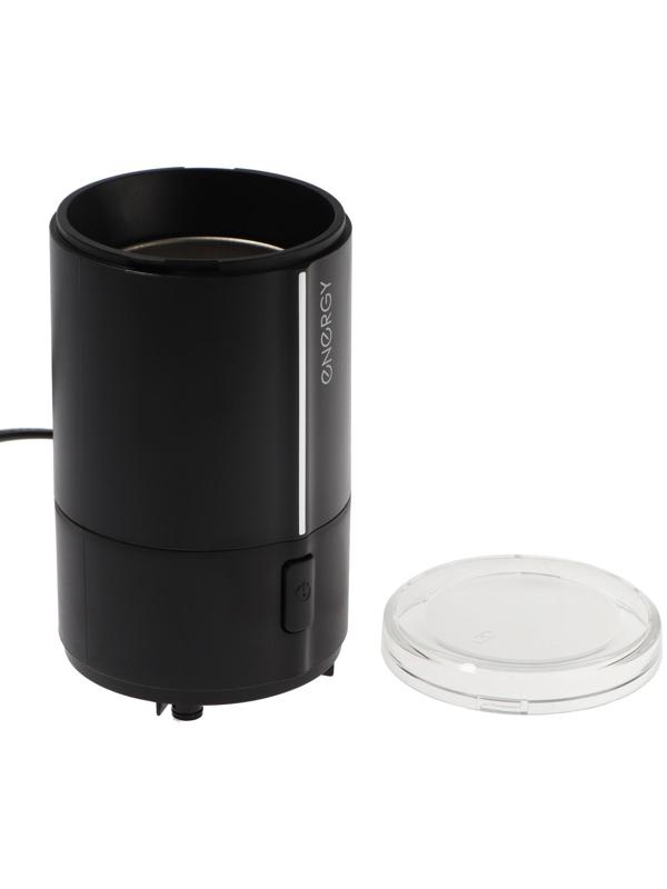 Кофемолка ENERGY EN-107, электрическая, ножевая, 150 Вт, 50 г, чёрная