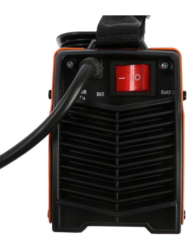 Сварочный аппарат Welder MMA-200A LCD, 4.4 кВт, 20-200 А, 1.6-3.2 мм, LCD дисплей, 2 кабеля