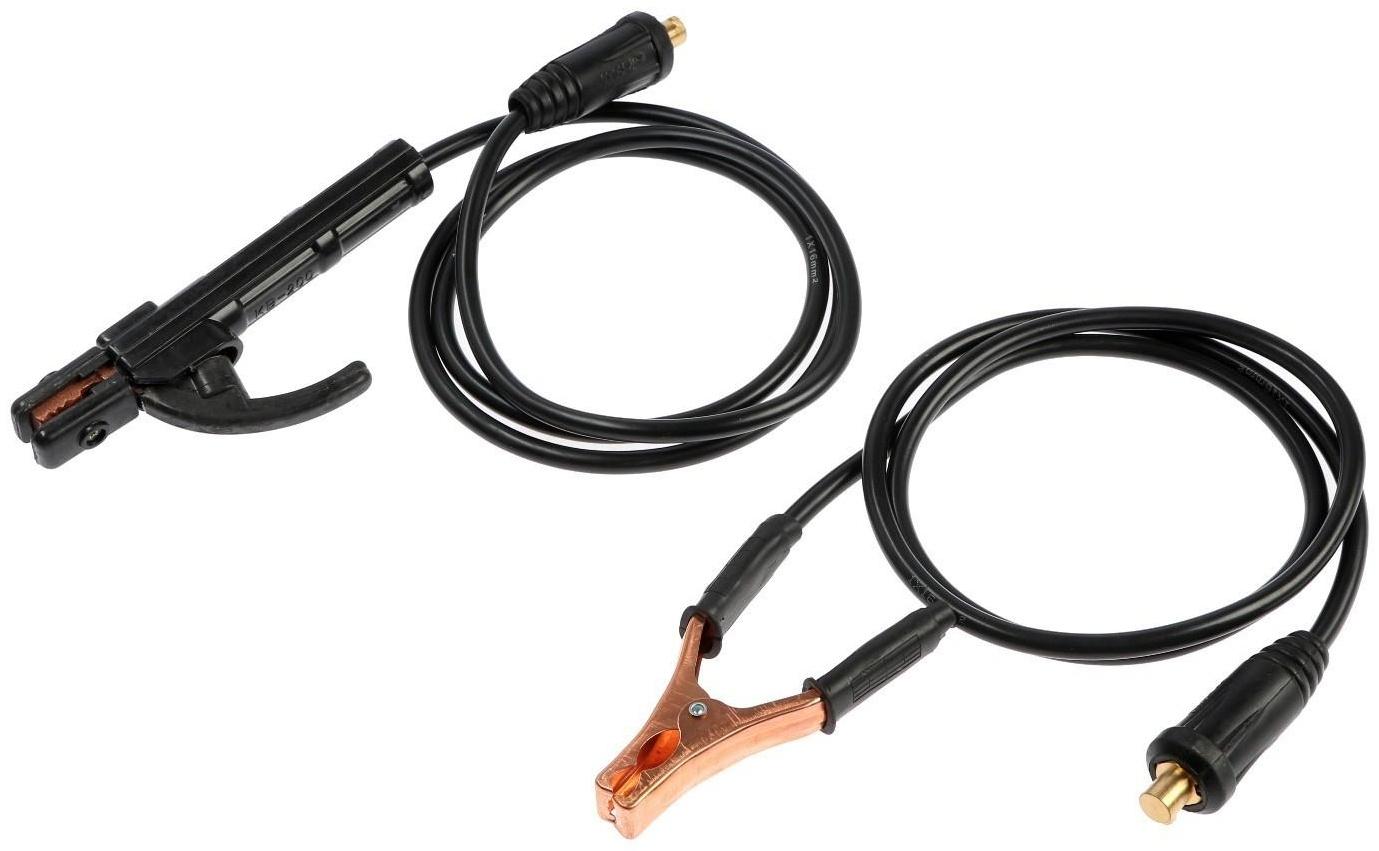 Сварочный аппарат Welder MMA-220A LCD, 5 кВт, 20-220 А, 1.6-4 мм, LCD дисплей, 2 кабеля