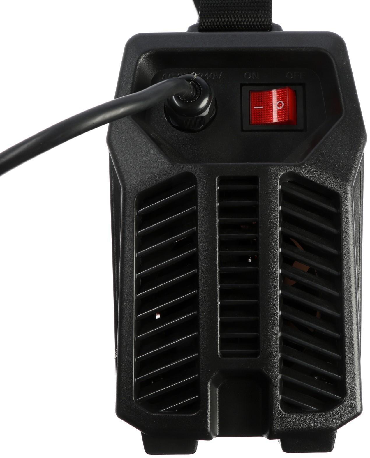 Сварочный аппарат Welder MMA-250A LCD, 6.6 кВт, 20-250 А, 1.6-5 мм, LCD дисплей, 2 кабеля