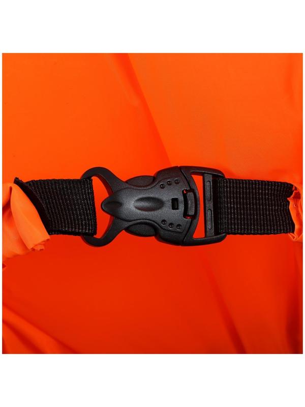 Надувной диван Ламзак  190Т, 180 х 70 х 45 см, цвет оранжевый