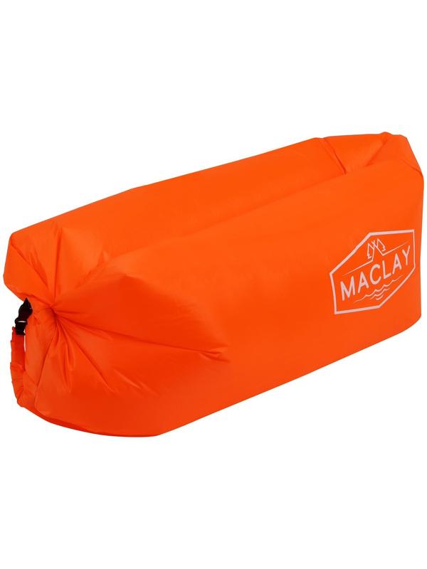 Надувной диван Ламзак  190Т, 180 х 70 х 45 см, цвет оранжевый