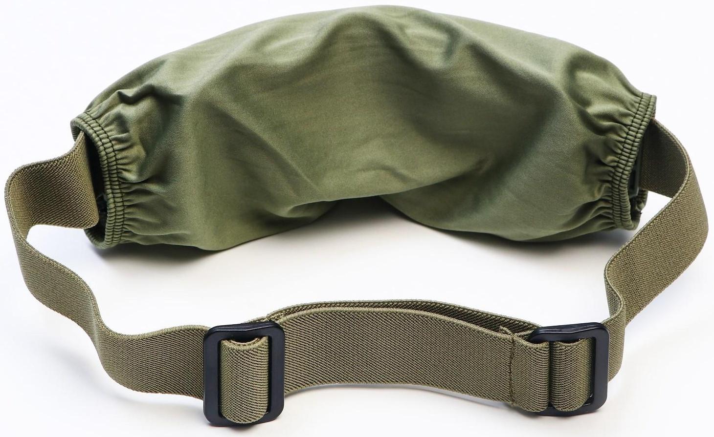 Очки тактические, на резинке, со сменными линзами 18.5х5 см