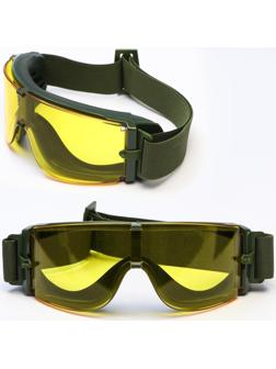 Очки тактические, на резинке, 20 х 6 см