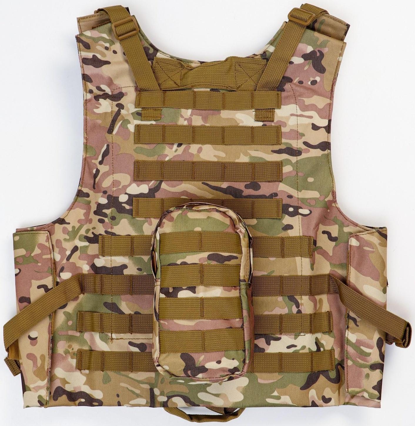 Жилет разгрузочный, песочный камуфляж