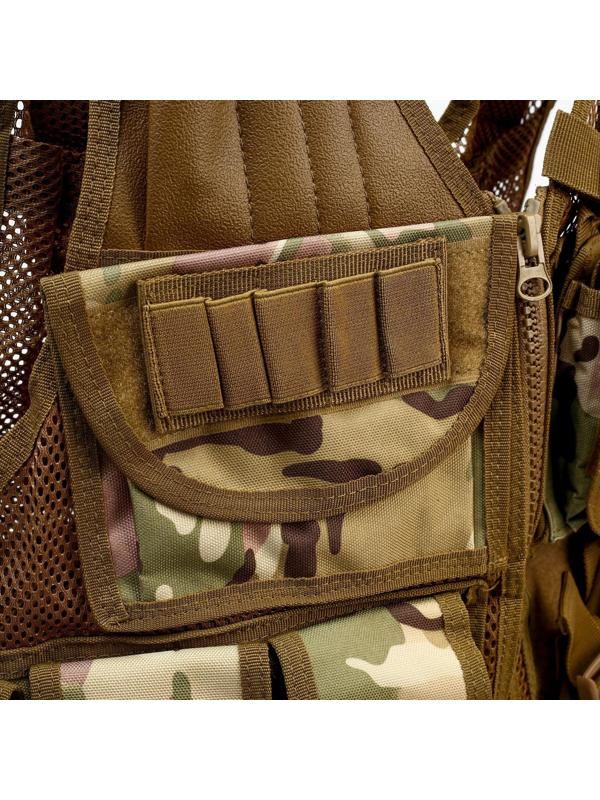 Жилет разгрузочный, песочный камуфляж