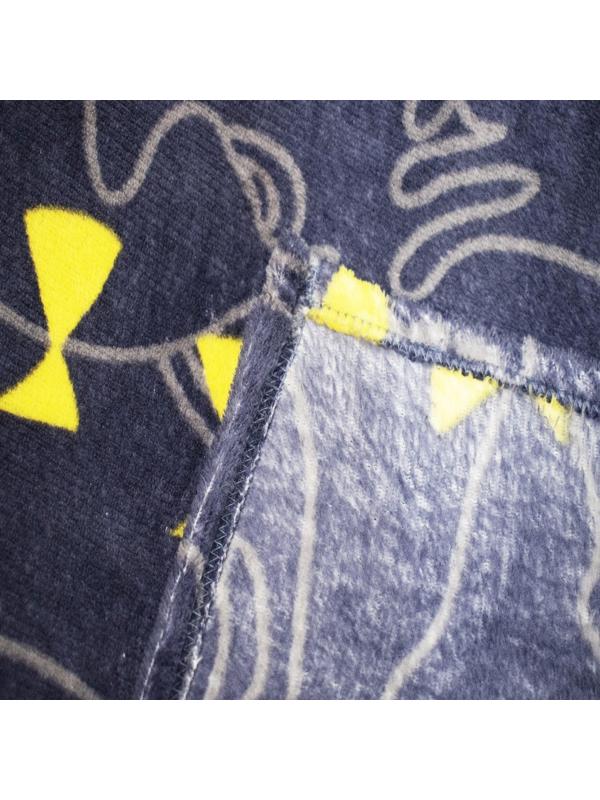 Плед 180х200см корал-флис 165г/м, 100% полиэстер