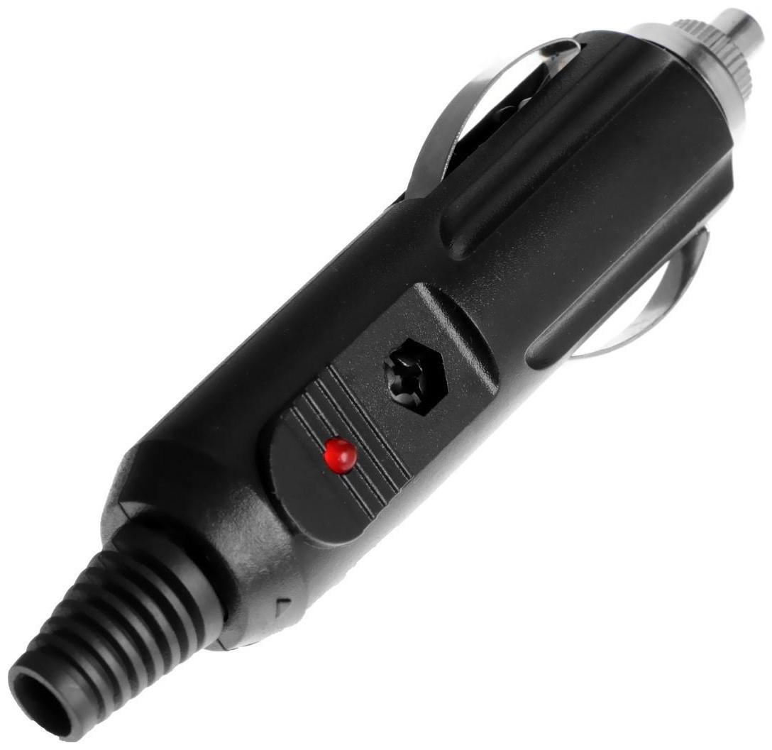 Штекер в прикуриватель PROconnect Rexant, предохранитель, LED индикатор