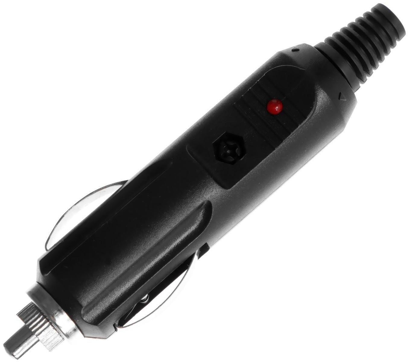 Штекер в прикуриватель PROconnect Rexant, предохранитель, LED индикатор