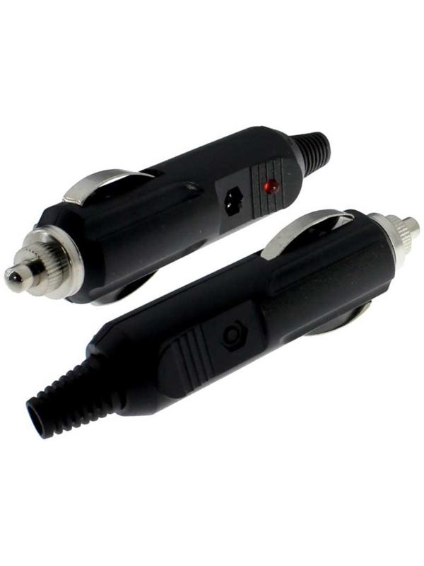 Штекер в прикуриватель PROconnect Rexant, предохранитель, LED индикатор