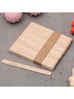 Набор палочек для мороженого «С любовью», 50 шт, 11.4 х 1 см