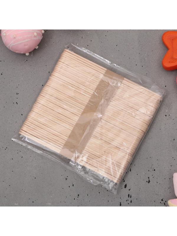 Набор палочек для мороженого «Пингвины», 50 шт, 11.4 х 1 см