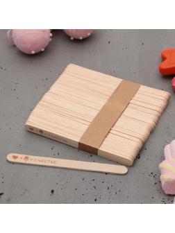 Набор палочек для мороженого «Счастье», 50 шт, 11.4 х 1 см