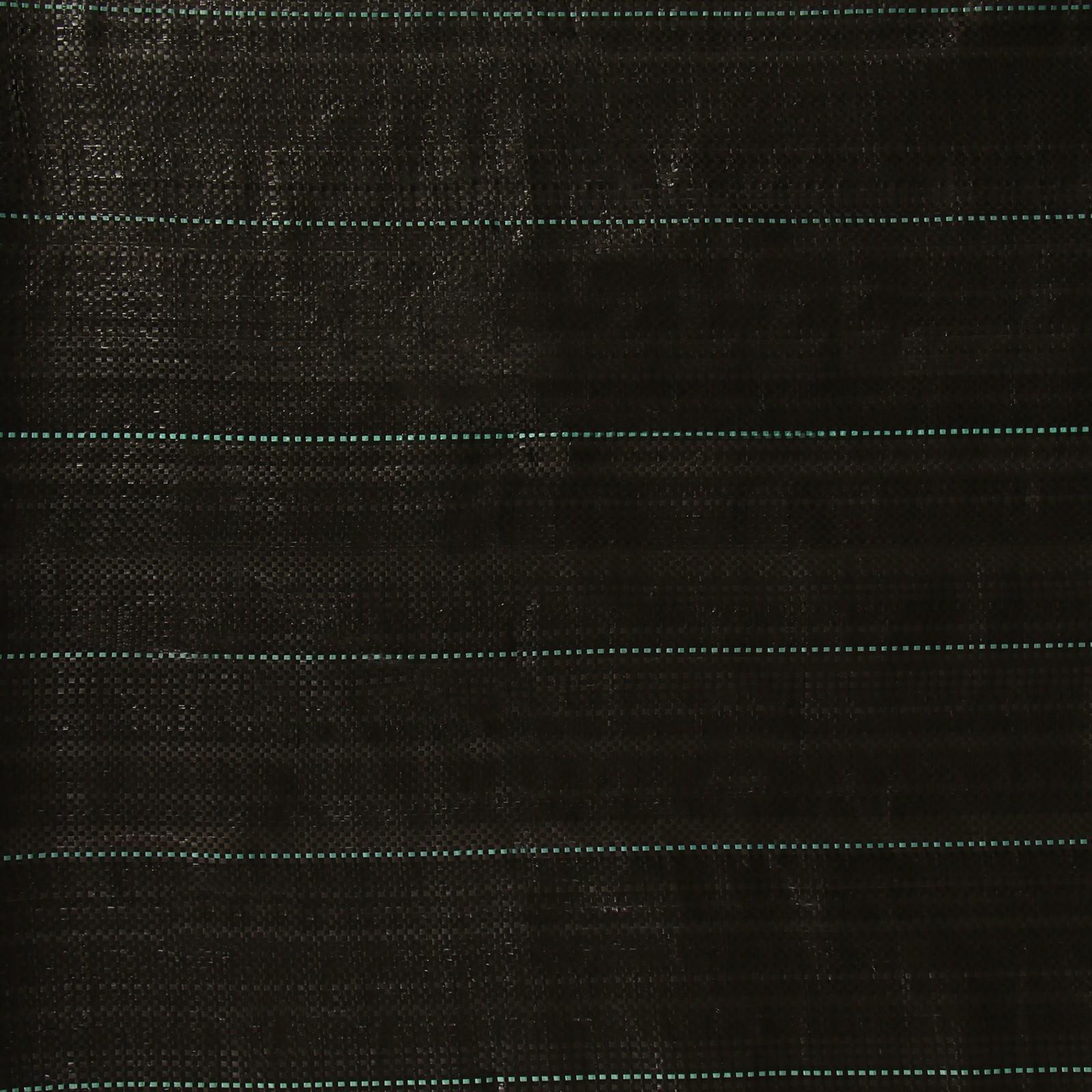 Агроткань застилочная, с разметкой, 5 × 3,2 м, плотность 100 г/м², полипропилен, чёрная