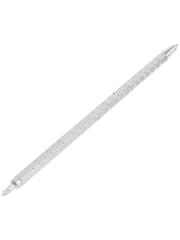 Сменное жало для отвертки ТУНДРА, CrV, двухстороннее, PZ0 - PZ1, 160 мм