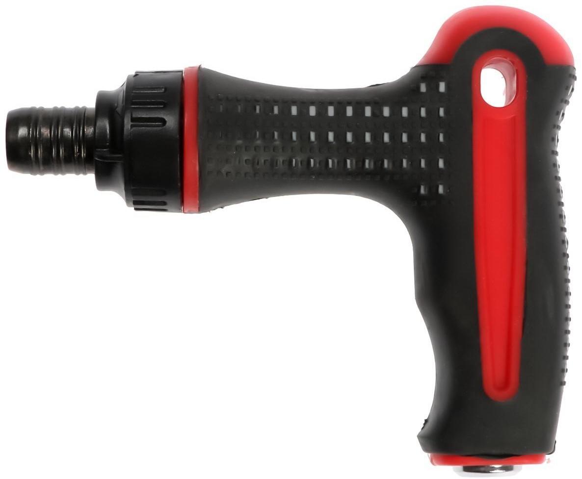 Отвертка-держатель ТУНДРА, Т-образная двухкомпонентная рукоятка, реверс