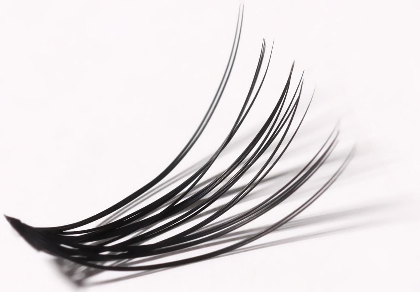 Набор накладных ресниц «Классика», пучки, 12 мм, толщина 0,1 мм, изгиб C, 20 D