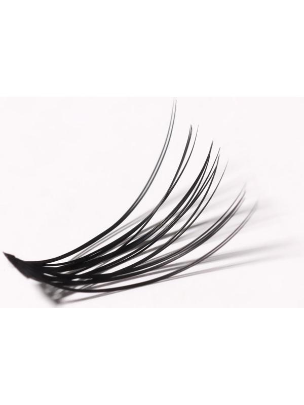Набор накладных ресниц «Классика», пучки, 12 мм, толщина 0,1 мм, изгиб C, 20 D