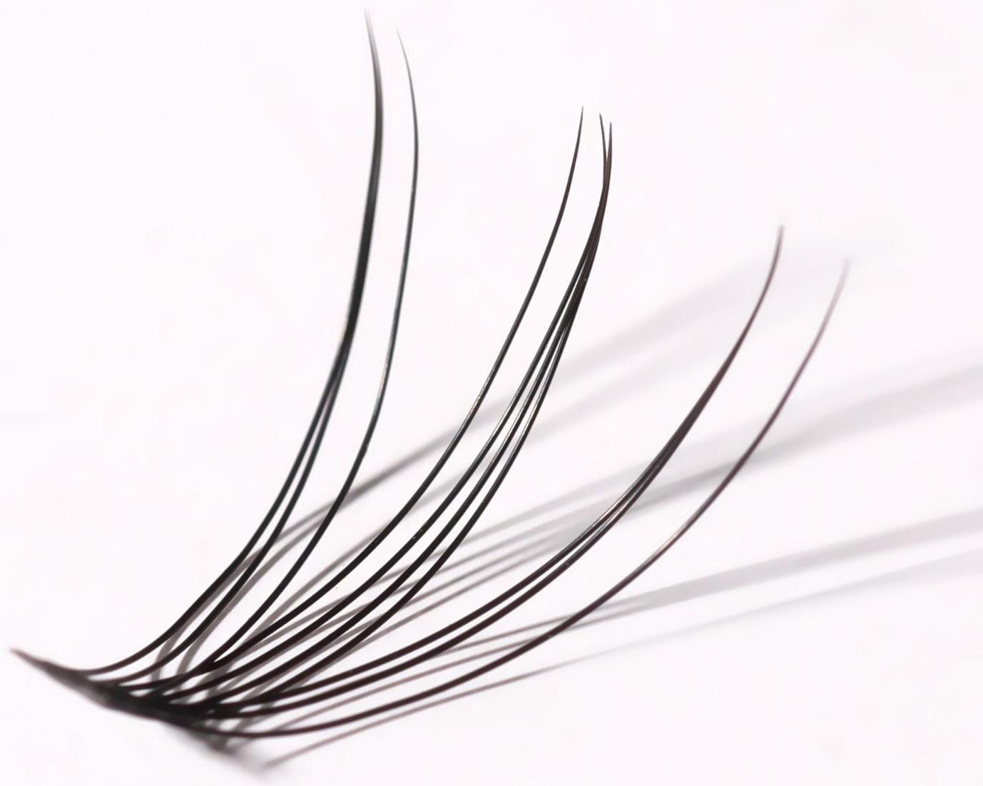 Набор накладных ресниц «Классика», пучки, 10, 12, 14 мм, толщина 0,1 мм, изгиб D, 10 D