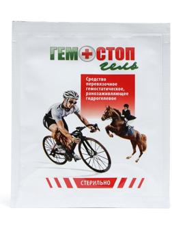 Гель Гемостоп перевязочное, гемостатическое, ранозаживляющее средство 13,5*18,5 см