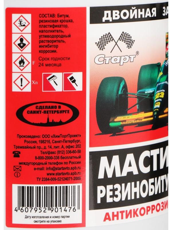 Мастика резинобитумная Старт, 1 л