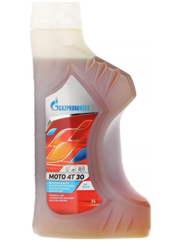 Масло моторное Gazpromneft Moto 4T 30, 1 л