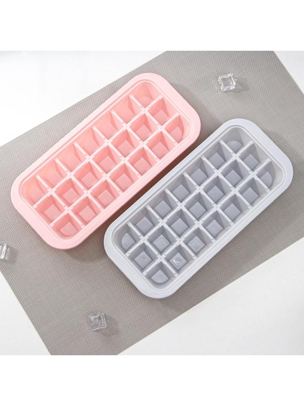 Форма для льда и шоколада Доляна, 21 ячейка, 25×11,5×3 см, 2,7×2,7×2,5 см, цвет МИКС