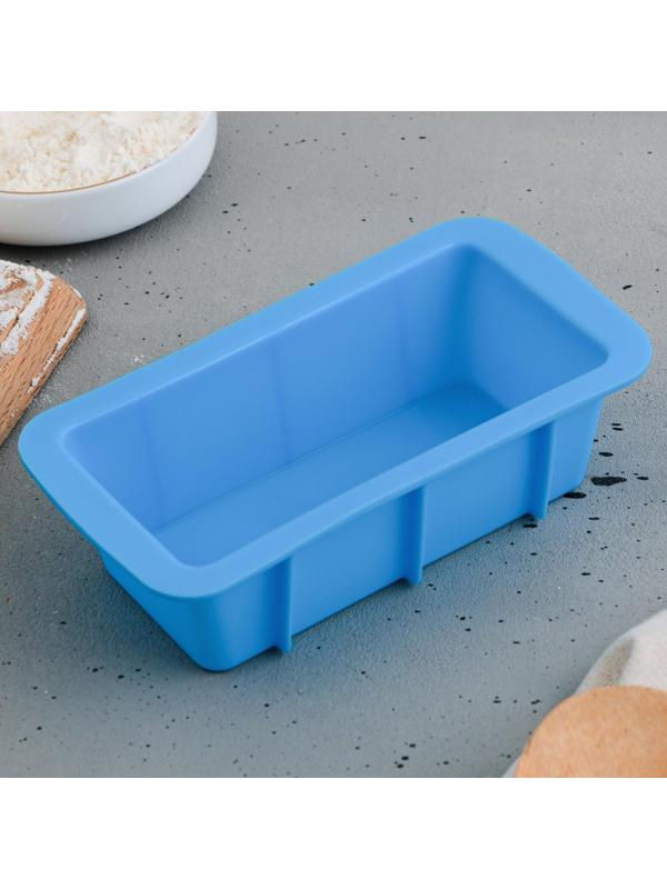 Форма для выпечки, силикон «Своими руками», 16.6 х 8.8 х 4.8 см