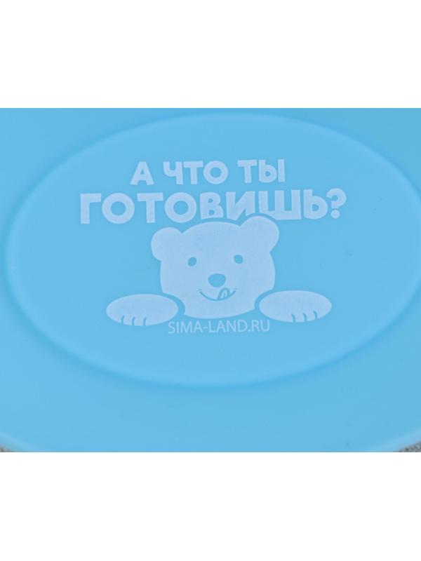 Подставка под ложку «Что готовишь?», силикон, 20 х 9 см